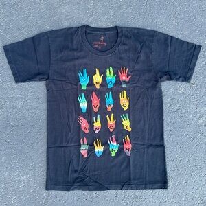 No Vacancy Inn Colorful Hand Print T-Shirt